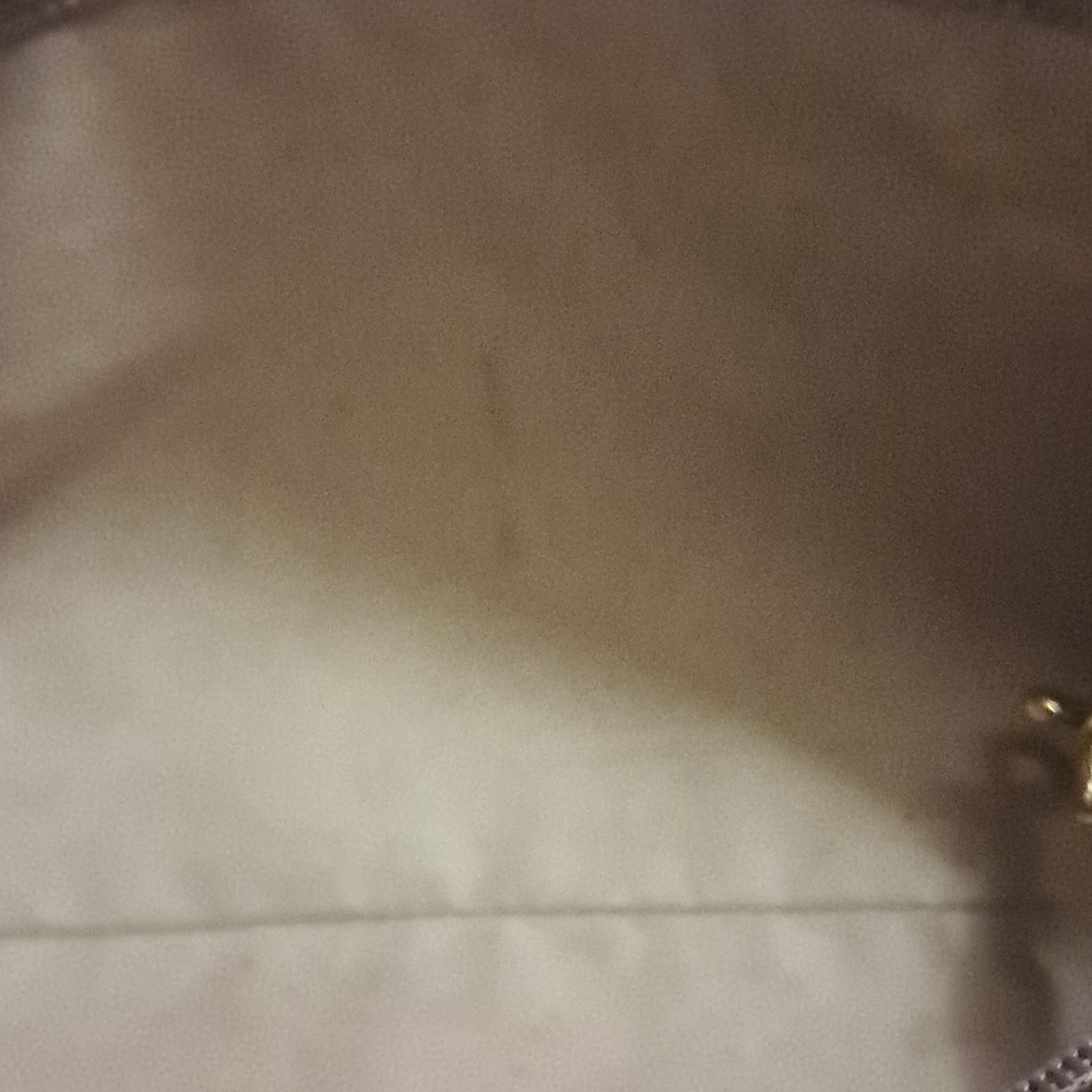 Brahmin Toasted Almond Melanie Handbag Croc Embossed Leather Shoulder Bag Preown - Picture 6 of 10